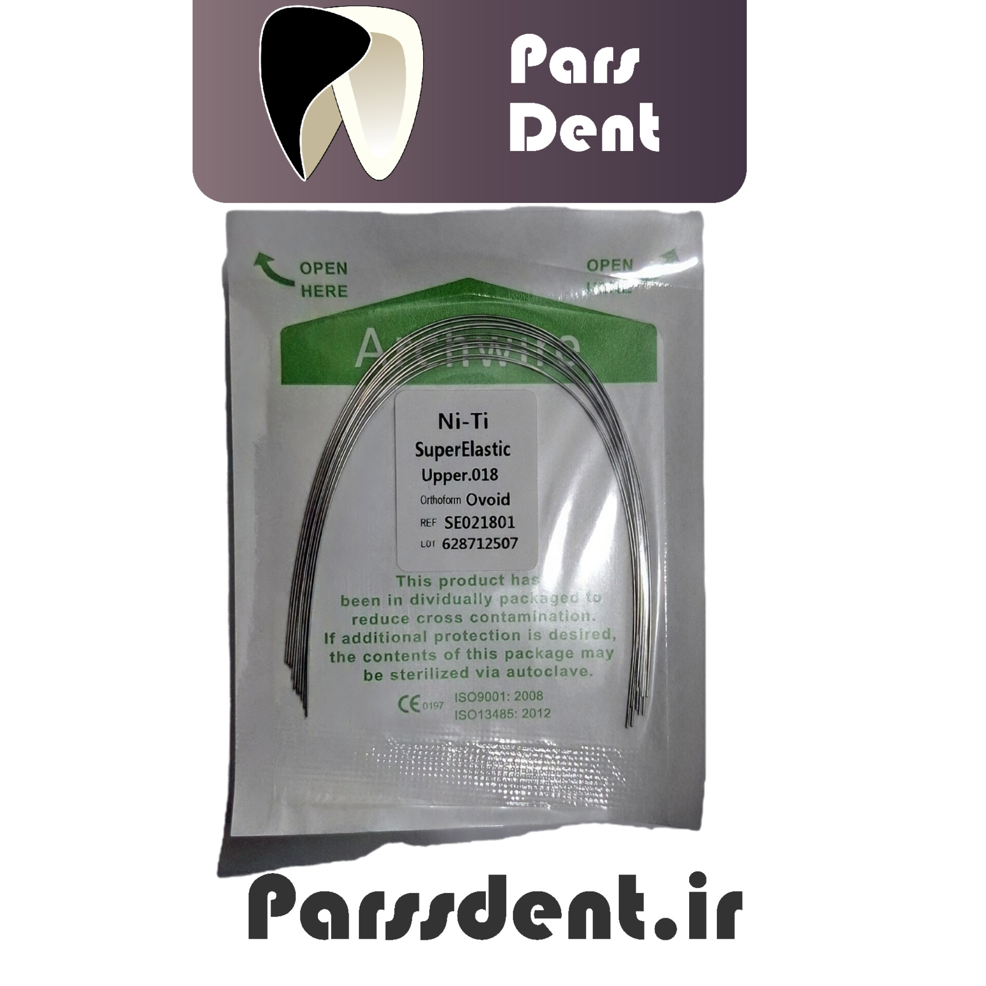آرچ وایر(سیم) نی‌تی راند ارتودنسیNITI Round