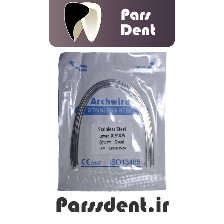 آرچ وایر(سیم) استیل رکت ارتودنسی