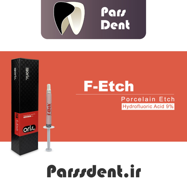 اسید اچ پرسلن (هیدروفلوئوریک اسید ۹%) اوریس تک ORISTECH