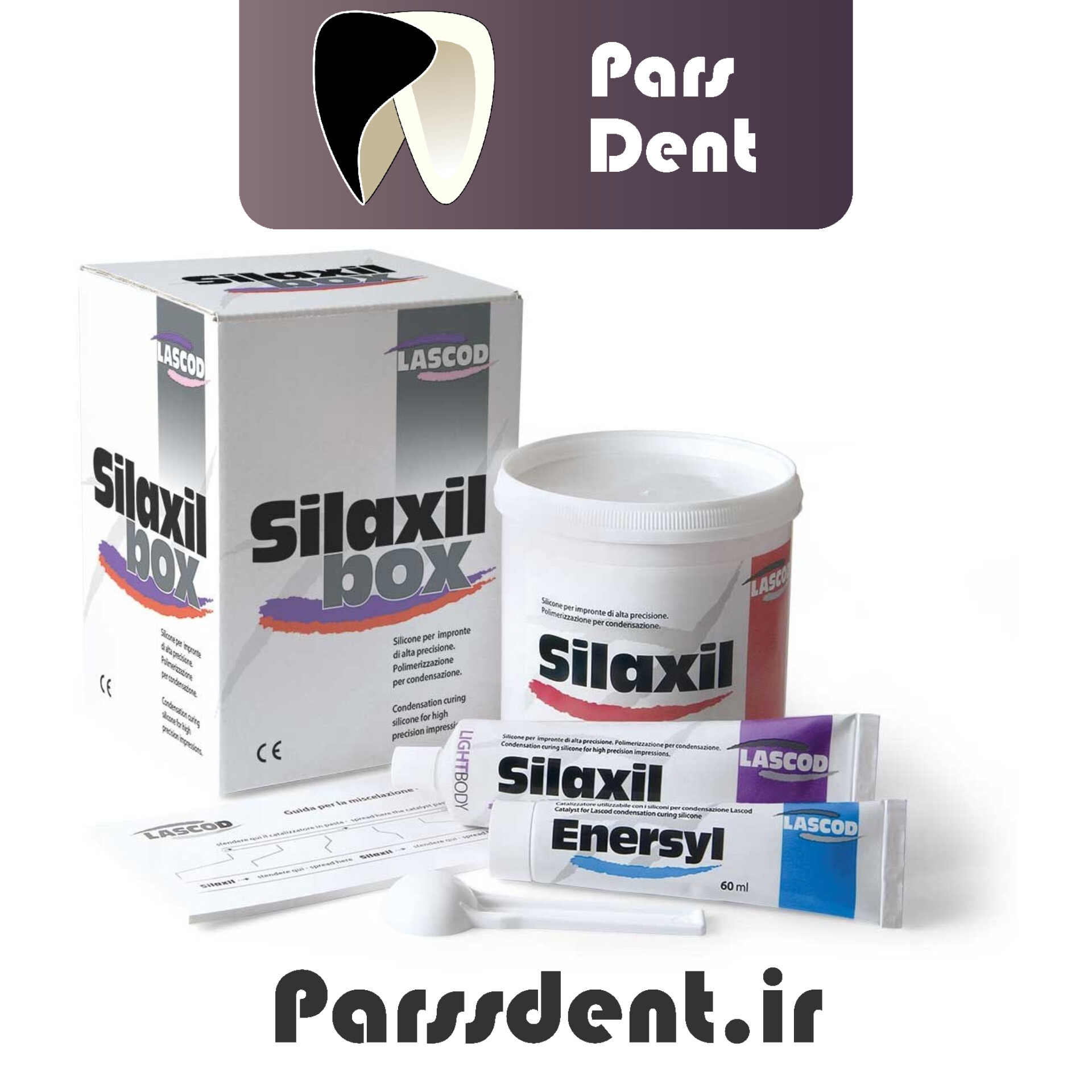 ست قالبگیری سی سیلیکون سیلاکسیل Silaxil